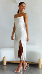 Scarlette Midi Dress - Champagne