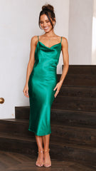 Jewels Midi Dress - Jade