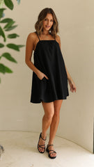 Annelise Mini Dress - Black