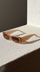 The Kylie Sunglasses - Amber Fade