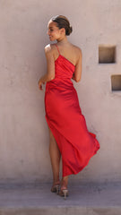 Nyla Maxi Dress - Red
