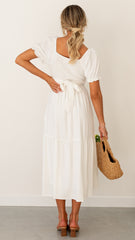 Sami Maxi Dress - White