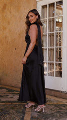 Hera Midi Dress - Black