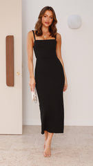 Racheal Maxi Dress - Black