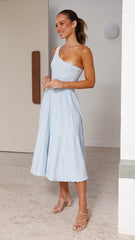 Mia Midi Dress - Blue