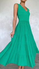 Jayde Knit Dress - Green