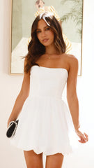 Dandy Mini Dress - White