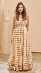Peppa Maxi Dress - Nectar Print