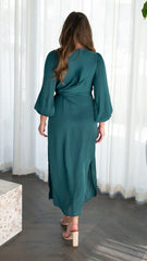 Meilani Midi Dress - Emerald