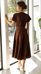 Sunny Daze Dress - Chocolate