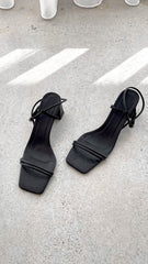 Isobella Heel - Black