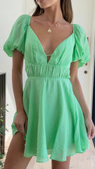 Casey Mini Dress - Green
