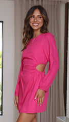 Tanelle Mini Dress - Fuchsia