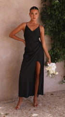 Faith Maxi Dress - Black