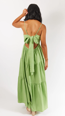 Astrid Maxi Dress - Apple Green