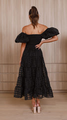 Deemi Maxi Dress - Black