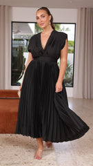Gina Maxi Dress - Black