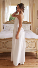 Zephy Maxi Dress - White