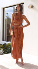 Frances Maxi Skirt - Chocolate