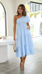 Frankie Maxi Dress - Light Blue