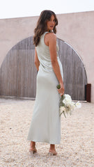 Amber Maxi Dress - Olive