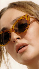 Ochre Lane Isla Sunglasses - Honey Tort