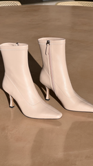 Alias Mae Carmen Boot - Cream Soft Leather
