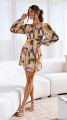 Kate Mini Dress - Multi