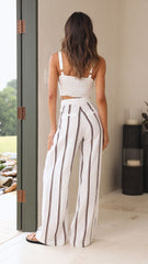 Calu Linen Pants - Medina