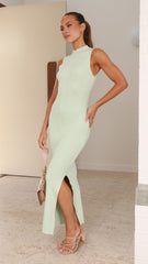 Mae Knit Dress - Sage