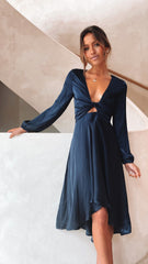 Starry Nights Dress - Navy