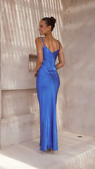 Gisella Maxi Dress - Cobalt Blue
