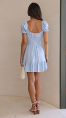 Kori Mini Dress - Blue
