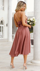 Annalisa Dress - Dusty Pink