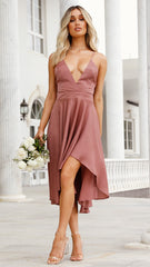 Annalisa Dress - Dusty Pink