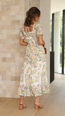 Kelsa Maxi Skirt - Multi Floral