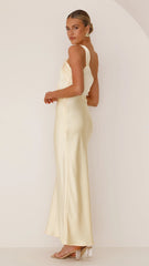 Greta Maxi Dress - Yellow