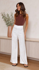 Karah Pants - White