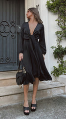 Starry Nights Dress - Black