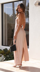 Frances Maxi Dress - Champagne