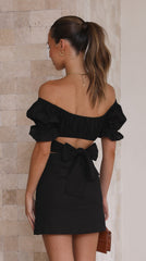 Macias Mini Skirt - Black