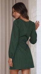 Tanelle Mini Dress - Emerald