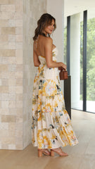 Romie Maxi Dress - Yellow