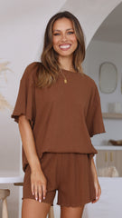 Sheridan Shorts - Coffee Rib