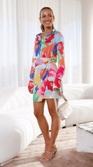 Emily Mini Dress - Multi