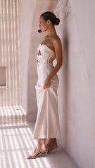 Izy Maxi Dress - Champagne