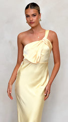 Greta Maxi Dress - Yellow