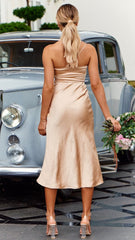 Kimbra Midi Dress - Gold