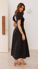 Christina Maxi Dress - Black