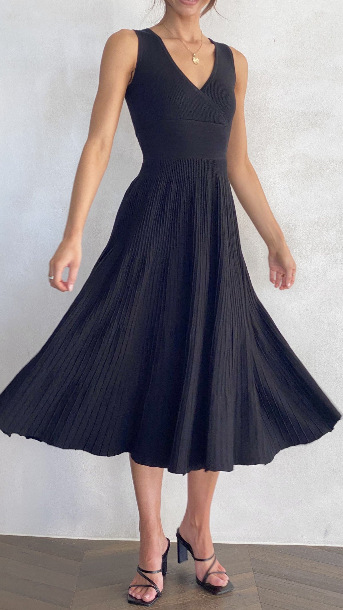 Jayde Knit Dress - Black